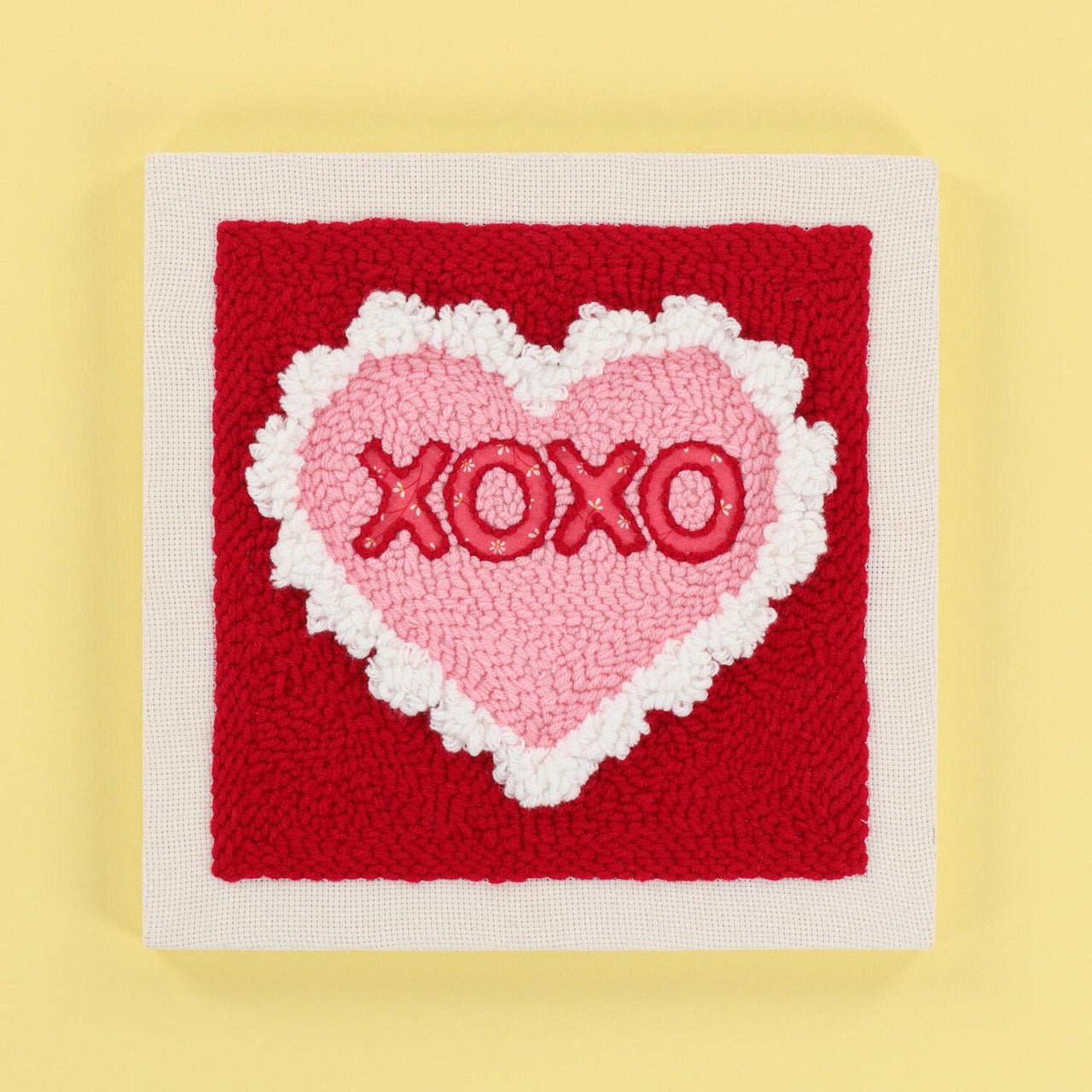 Hugs & Kisses Punch Needle Frame Kit