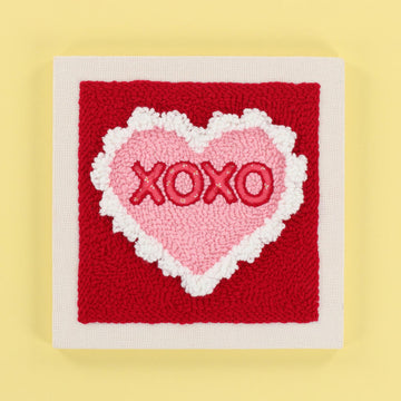 Hugs & Kisses Punch Needle Frame Kit