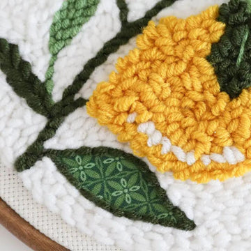 You're the Zest Punch Needle Hoop Kit