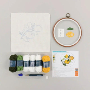 You're the Zest Punch Needle Hoop Kit