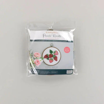 So Berry Happy Punch Needle Hoop Kit