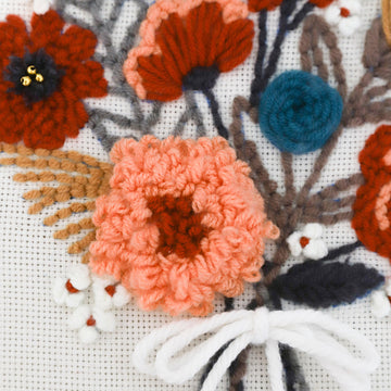 Boho Blossoms Punch Needle Embroidery Frame Kit