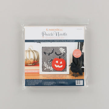 Jack-O'Lantern Jubilee Punch Needle Frame Kit