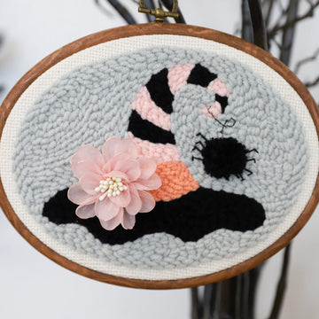 Ghoul's Night Out Punch Needle Hoop Kit