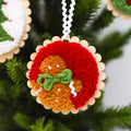 Cozy Christmas Ornaments Punch Needle Embroidery Kit