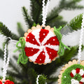 Cozy Christmas Ornaments Punch Needle Embroidery Kit