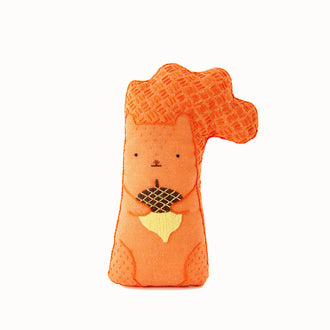 D.I.Y. Embroidered Doll Kit - Squirrel