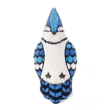 D.I.Y. Embroidered Doll Kit - Blue Jay