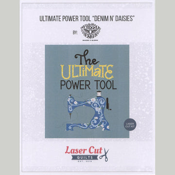 Ultimate Power Tool Denim N' Daisies Laser-Cut Kit