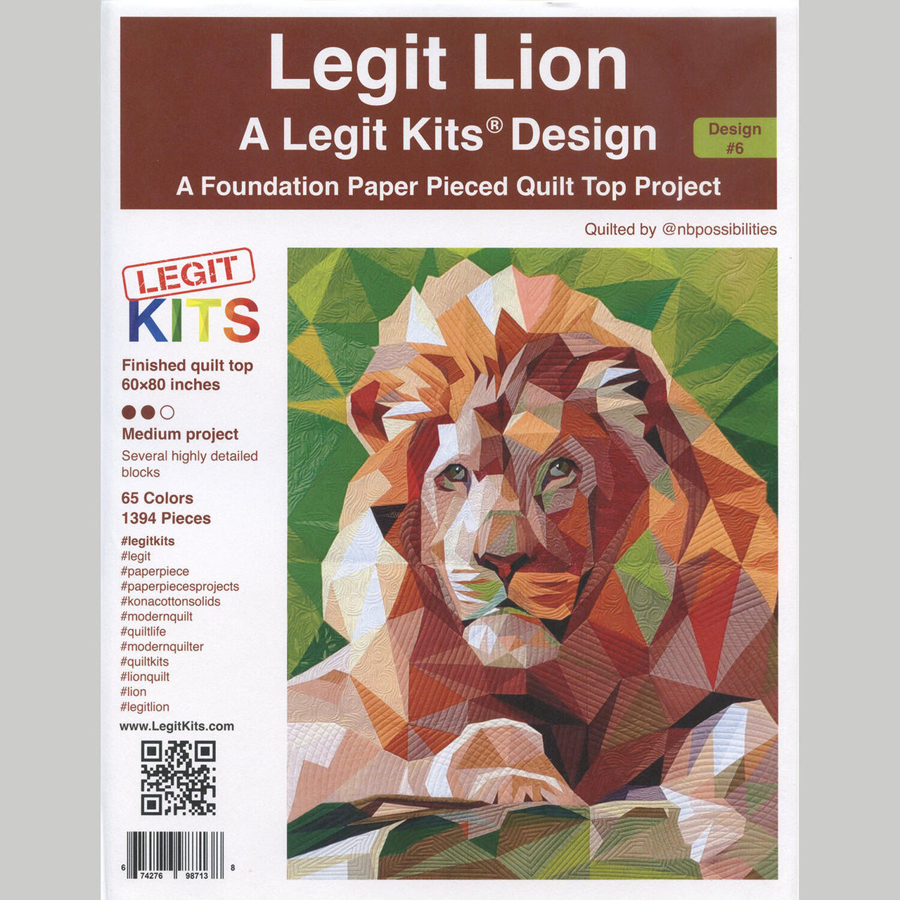 Lion Quilt Pattern