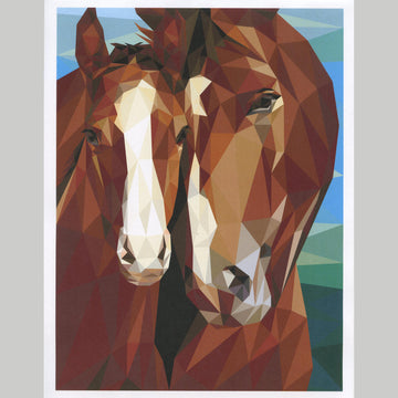Mare & Foal Quilt Pattern