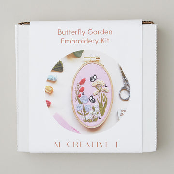 Butterfly Garden Embroidery Kit