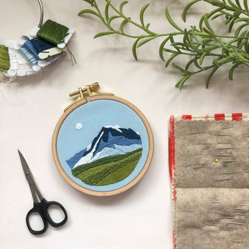 Mountain View Embroidery Kit