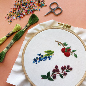 Branch Botanicals Stick and Stitch Embroidery Pattern