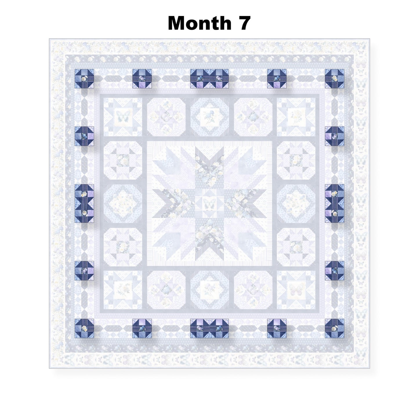 Morning Blooms Block of the Month Presale Alternative View #7