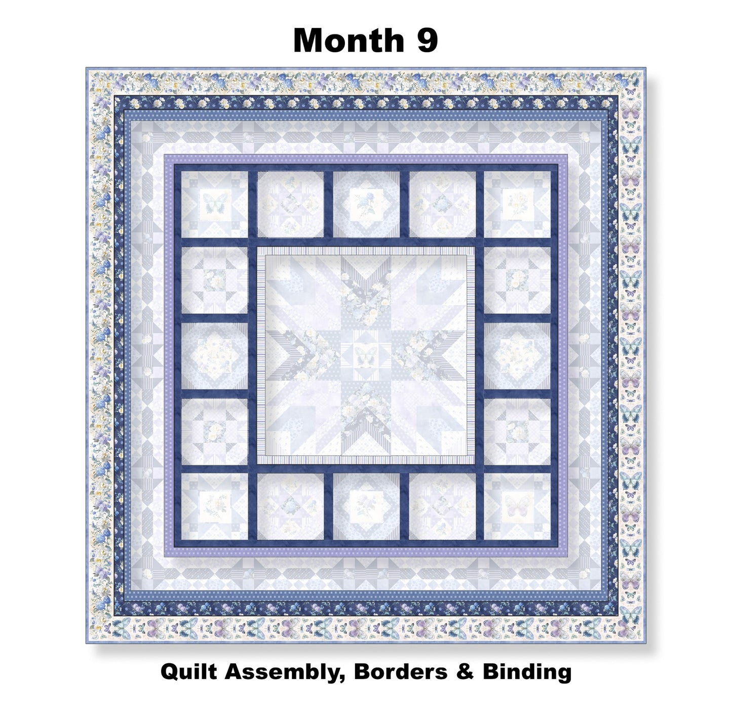 Morning Blooms Block of the Month Presale Alternative View #9
