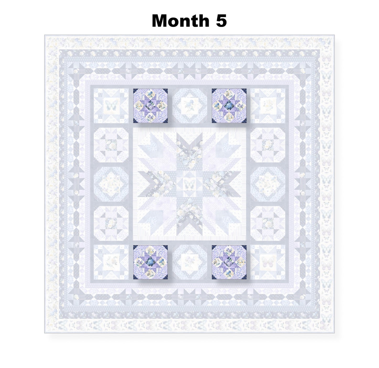 Morning Blooms Block of the Month Presale Alternative View #5