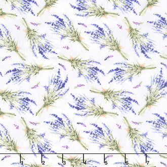 Lavender Lemonade - Tossed Lavender Lavender Yardage
