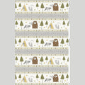 Into The Woodlands - Animal Repeating Stripe Multi Yardage
