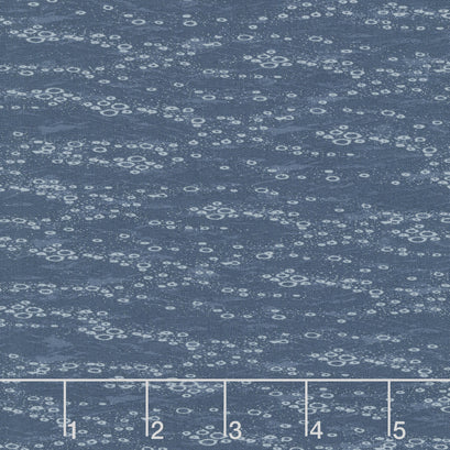 Gone Fishing - Water Texture Blue Yardage