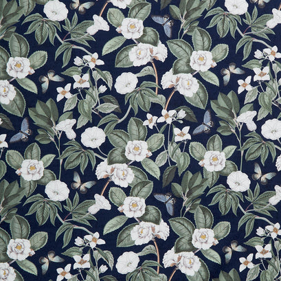 Garden Grace - Botanical Navy Yardage