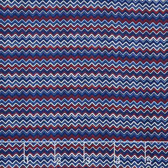Stars Of Valor - Chevrons Navy Yardage