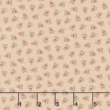 Cheddar & Coal III - Berries Beige Yardage