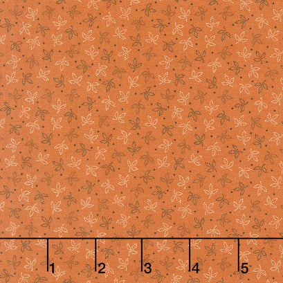 Cheddar & Coal III - Leaves Cheddar Yardage