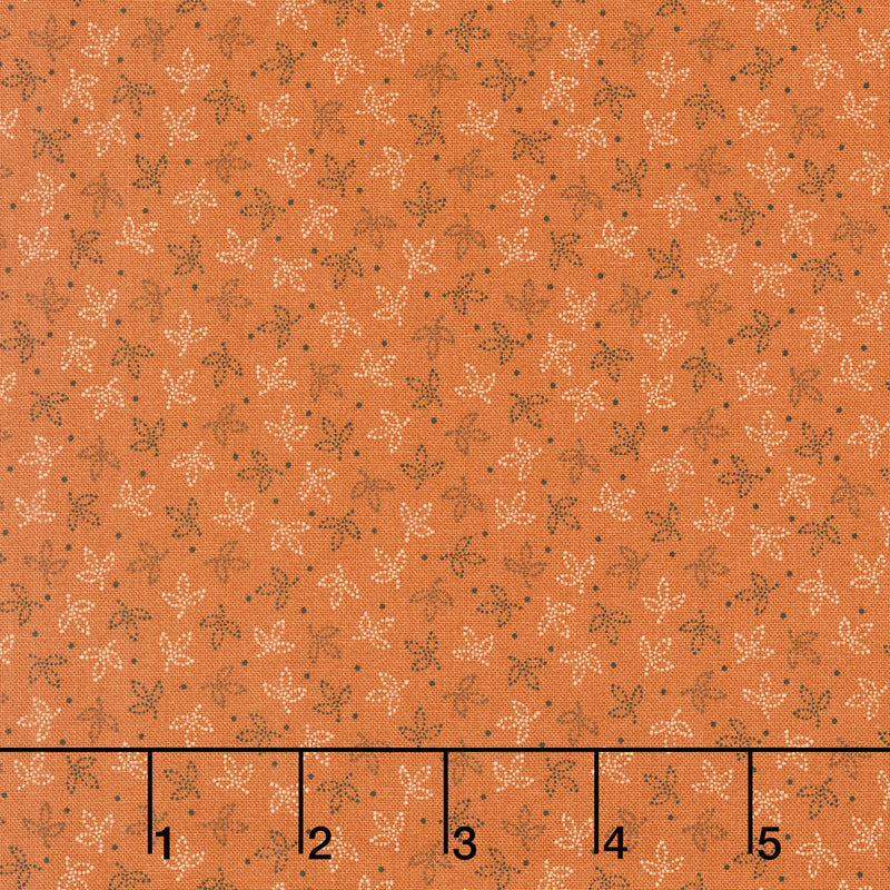 Cheddar & Coal III - Leaves Cheddar Yardage