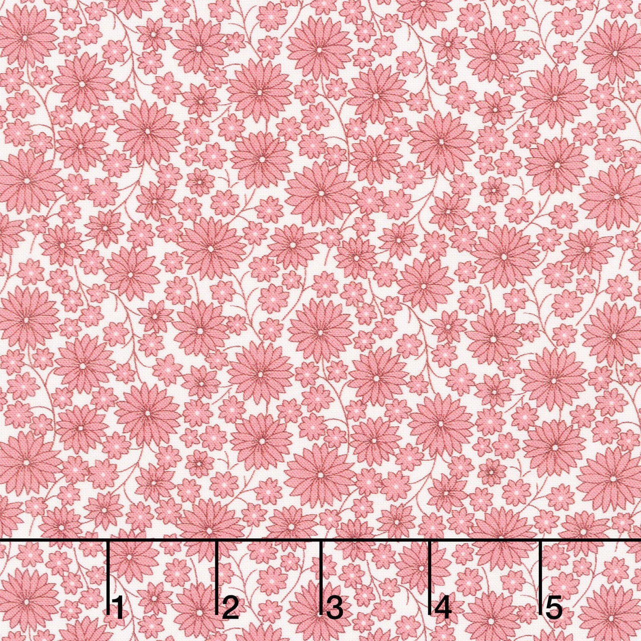 Aunt Grace Goes Scrappy - Garden Pink Yardage