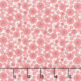 Aunt Grace Goes Scrappy - Garden Pink Yardage