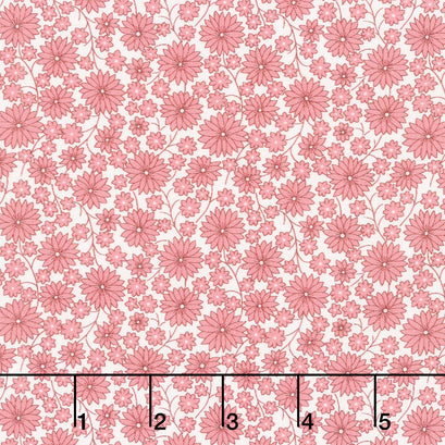 Aunt Grace Goes Scrappy - Garden Pink Yardage