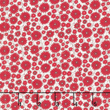 Aunt Grace Goes Scrappy - Garden Red Yardage