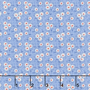 Aunt Grace Goes Scrappy - Daisy Blue Yardage