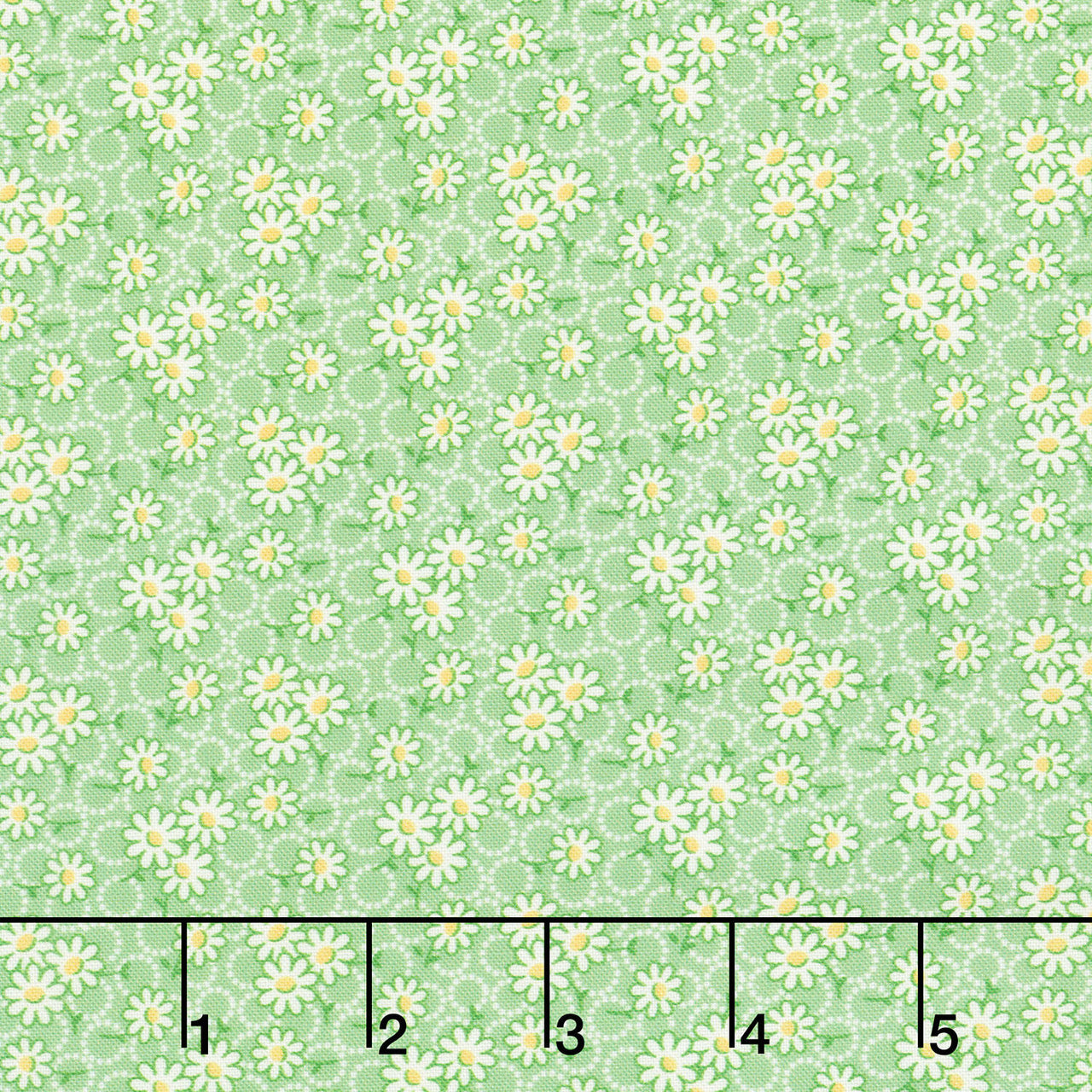 Aunt Grace Goes Scrappy - Daisy Green Yardage