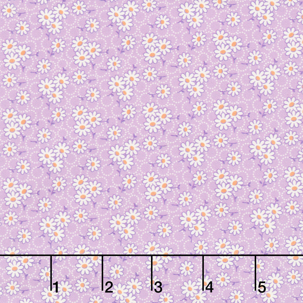 Aunt Grace Goes Scrappy - Daisy Lilac Yardage