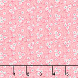 Aunt Grace Goes Scrappy - Daisy Pink Yardage