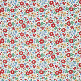 Aunt Grace 108" Premium Quilt Backs - Flowers Red Yardage