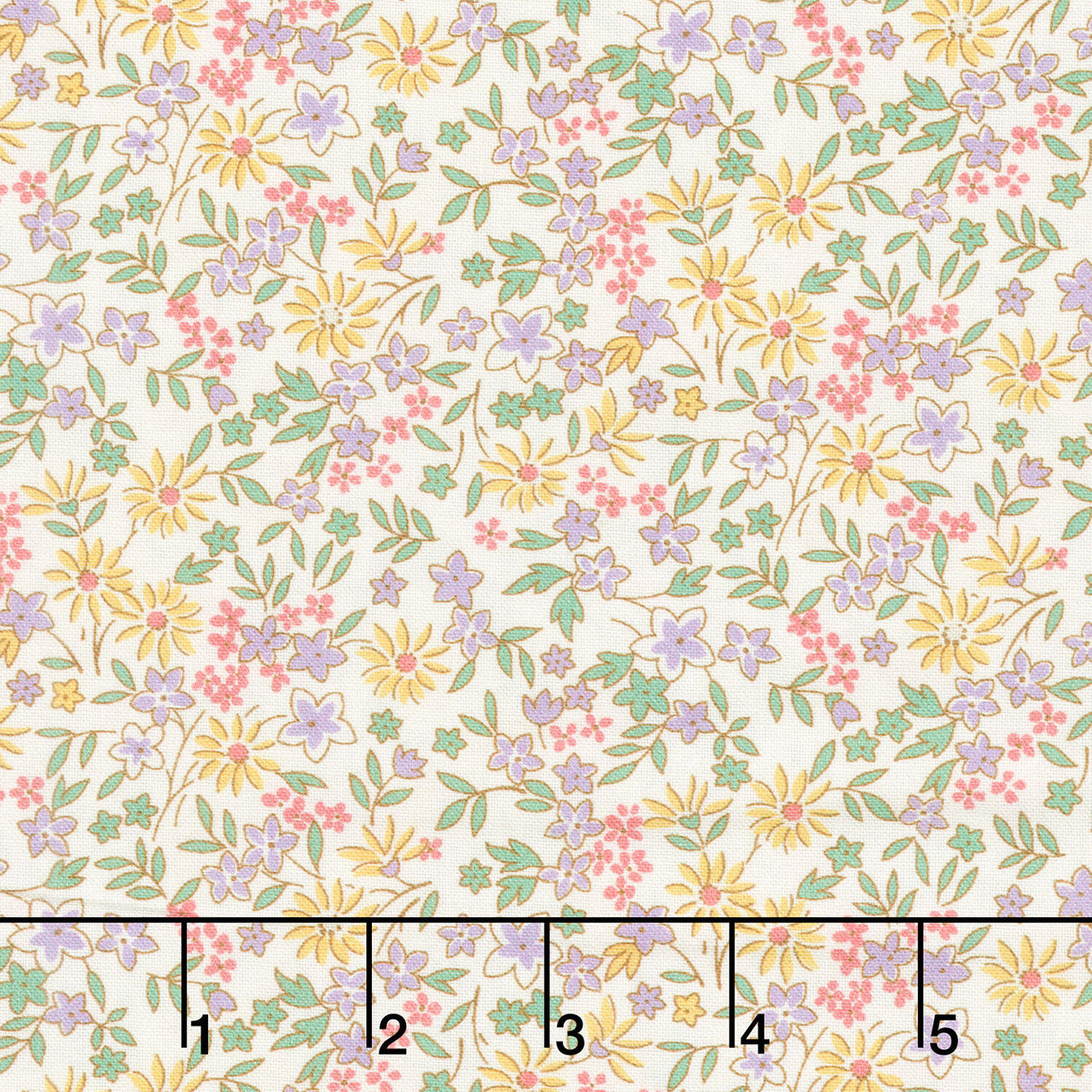 Aunt Grace 108" Premium Quilt Backs - Garden Multi Yardage