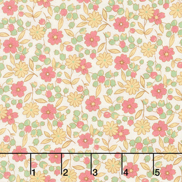 Aunt Grace 108" Premium Quilt Backs - Daisy & Friends Multi Yardage