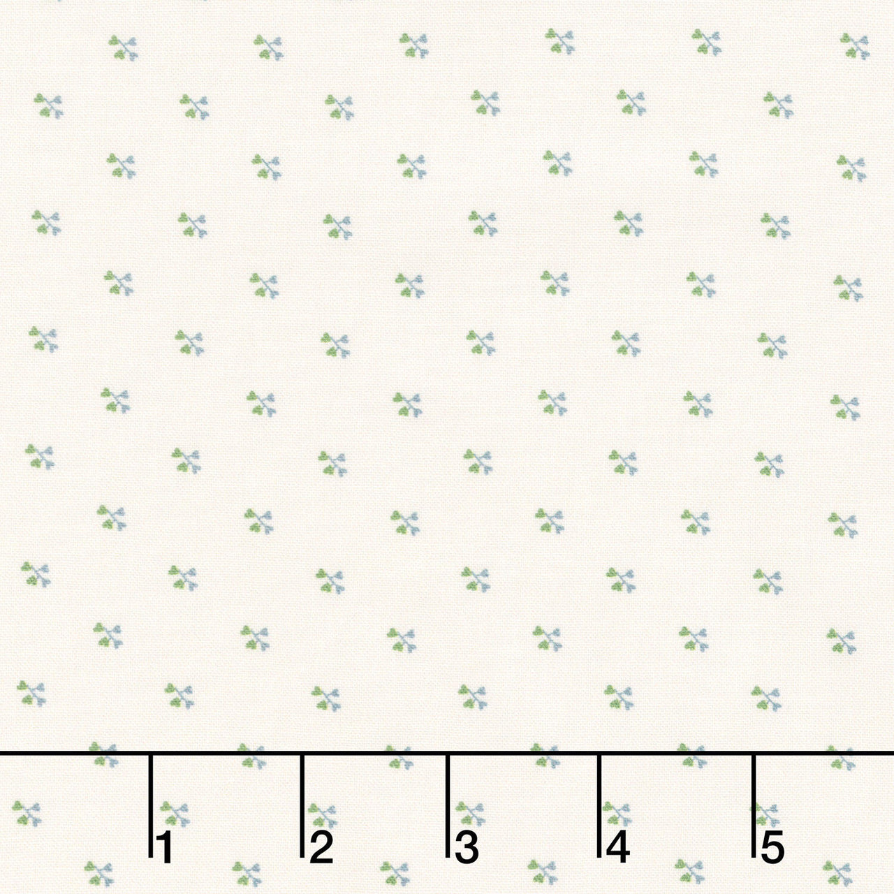 Woof & Warp - Hearts Cream Yardage