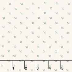 Woof & Warp - Hearts Cream Yardage