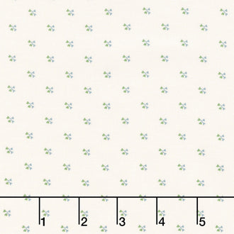 Woof & Warp - Hearts Cream Yardage
