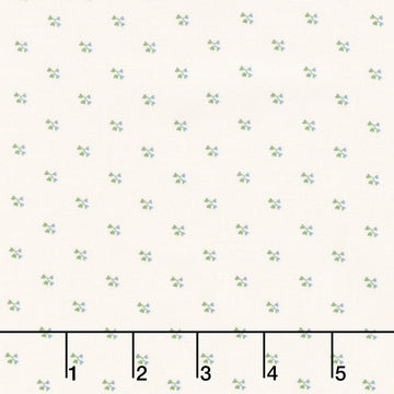 Woof & Warp - Hearts Cream Yardage