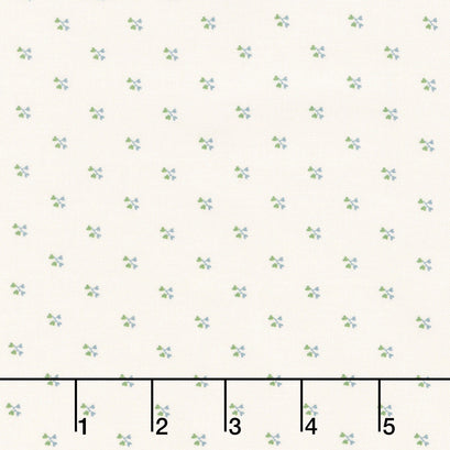 Woof & Warp - Hearts Cream Yardage