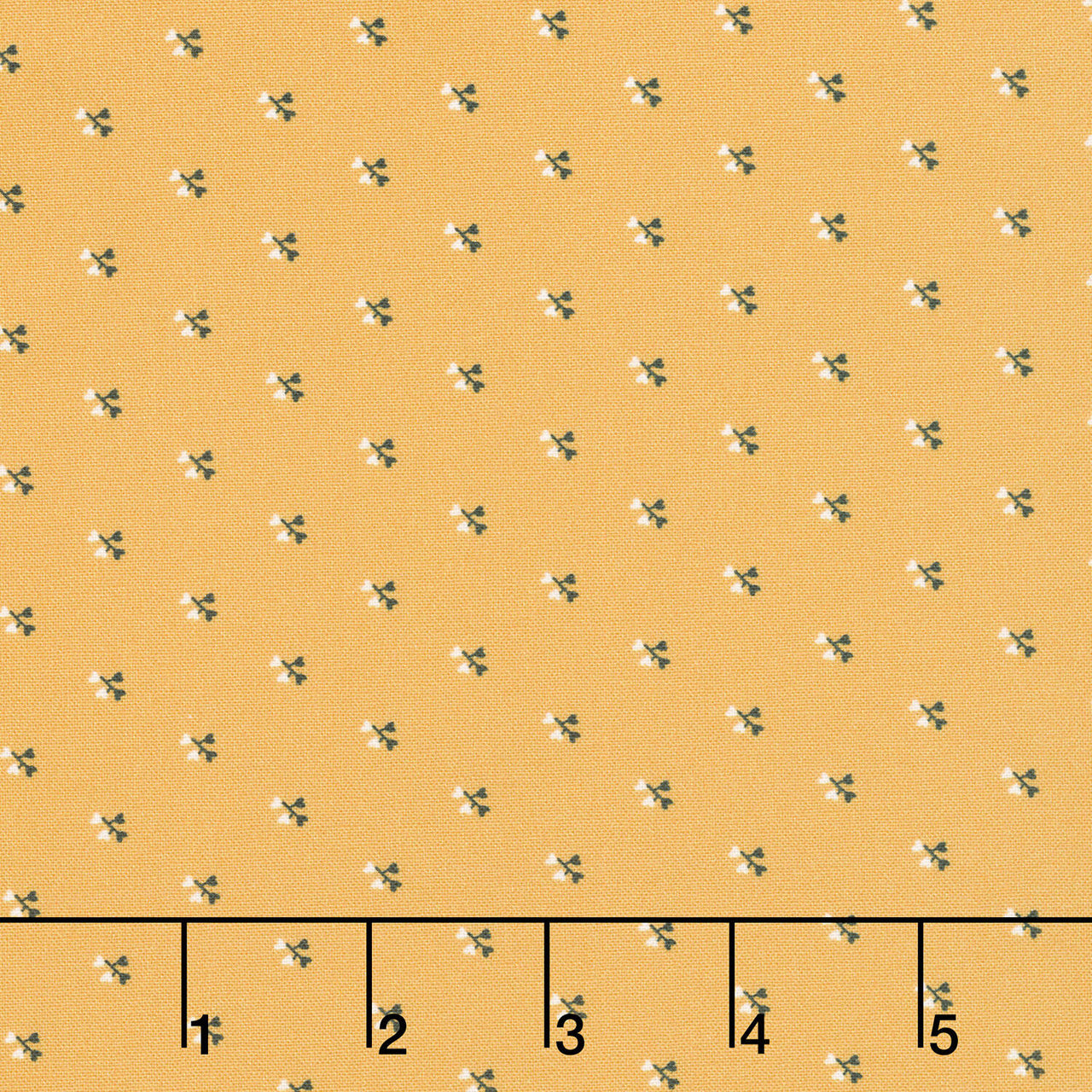 Woof & Warp - Hearts Gold Yardage