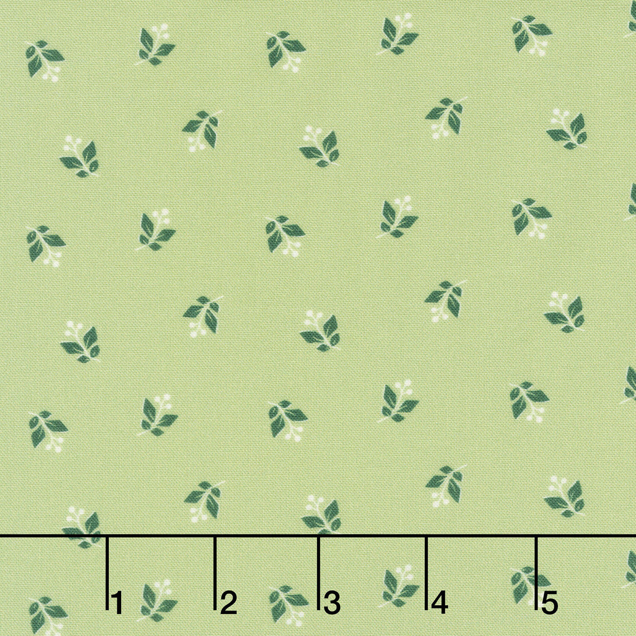 Woof & Warp - Berries Lime Yardage