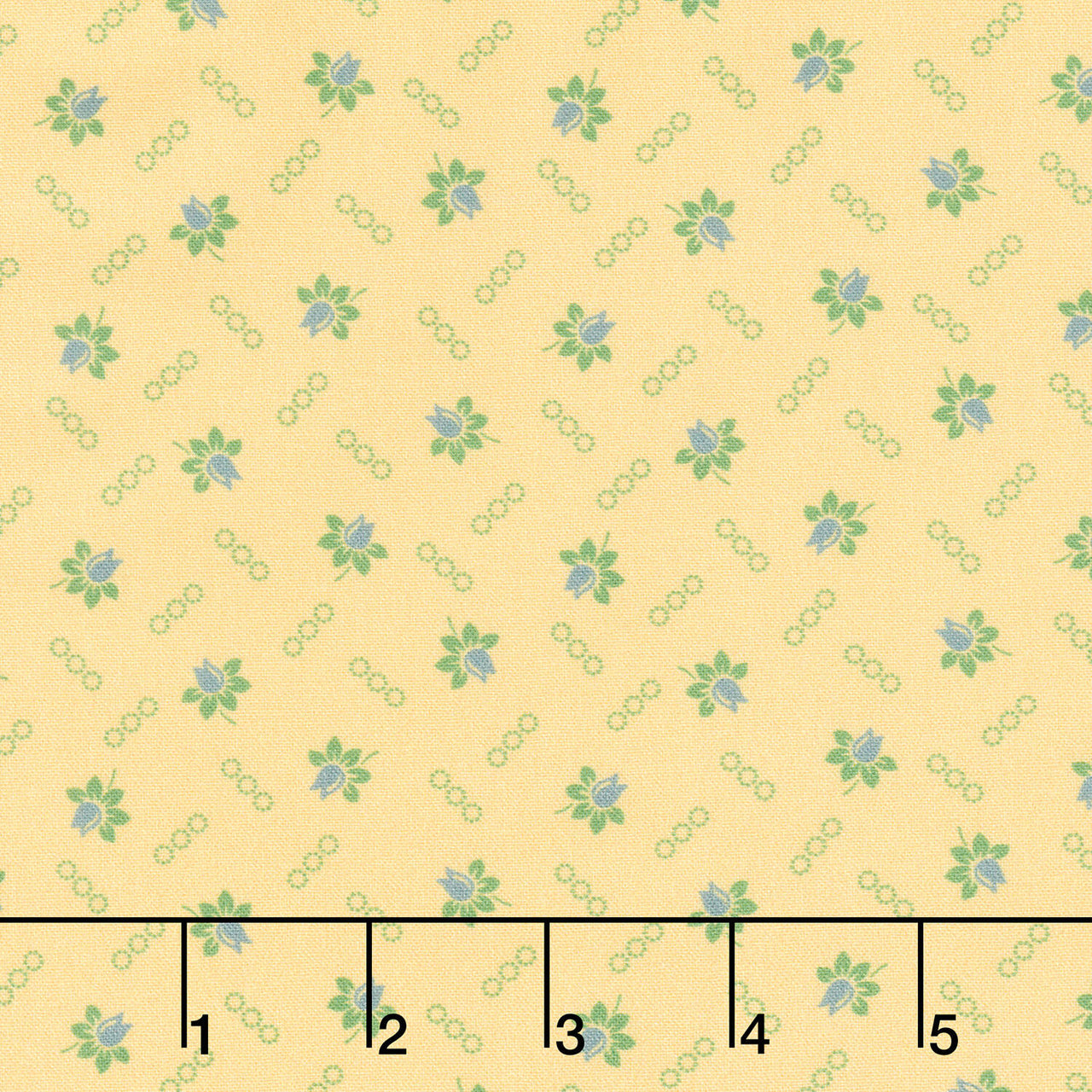 Woof & Warp - Tulips Yellow Yardage
