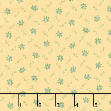 Woof & Warp - Tulips Yellow Yardage