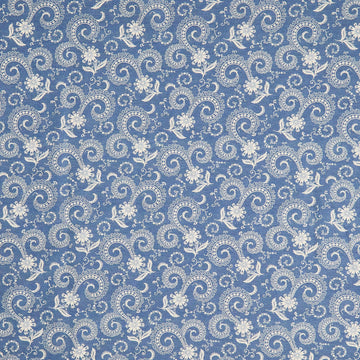 Bandana Bliss - Swirls Denim Yardage